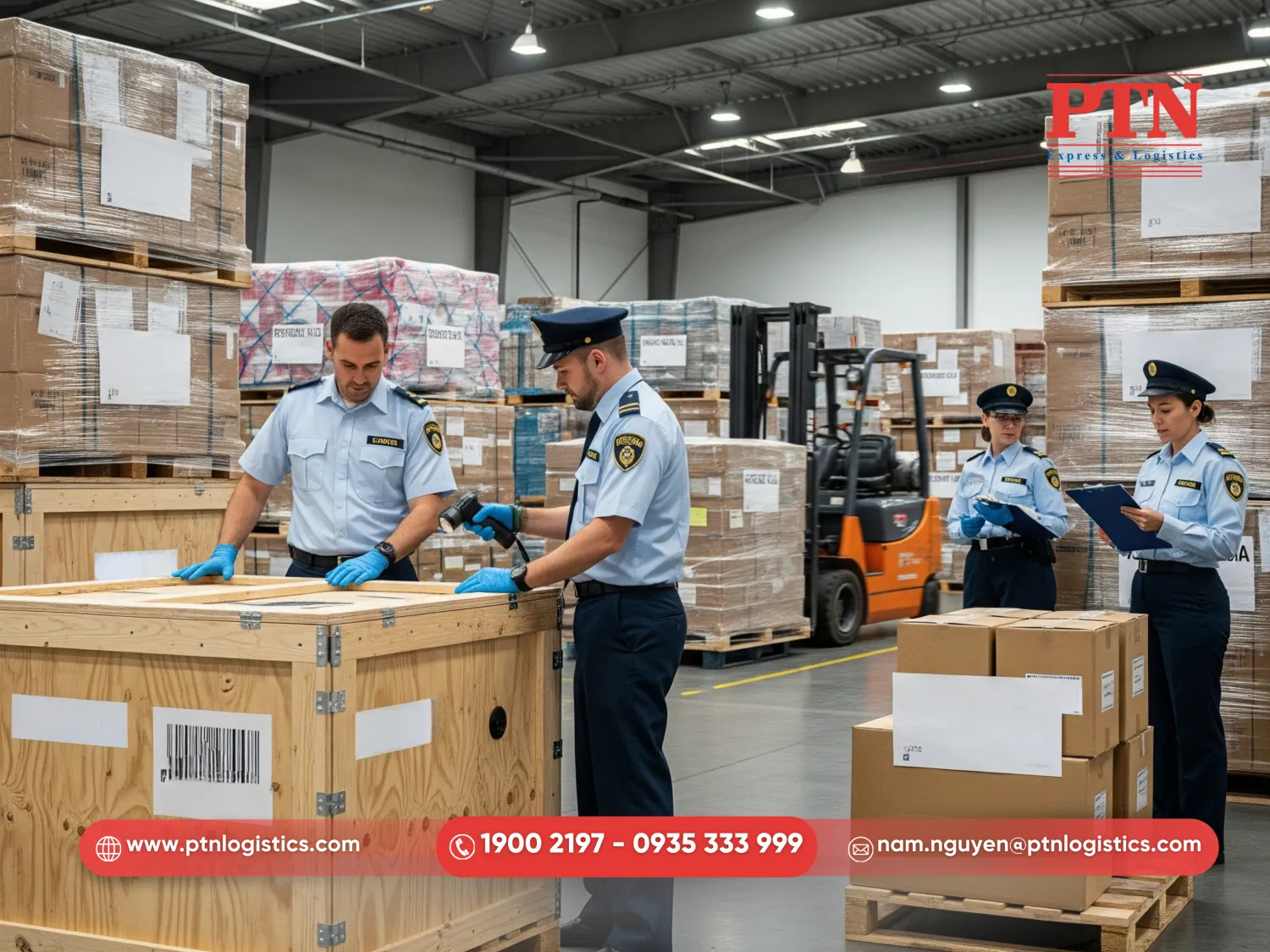 Depot là điểm làm thủ tục hải quan