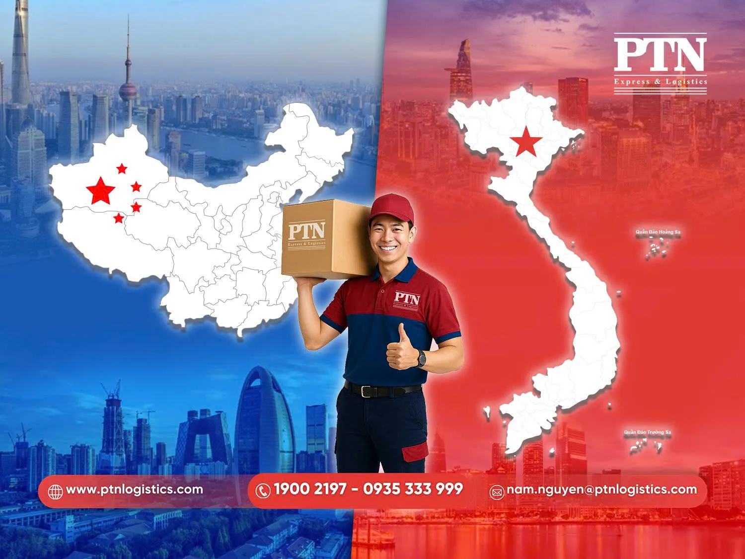 Dịch vụ gửi hàng đi Trung Quốc