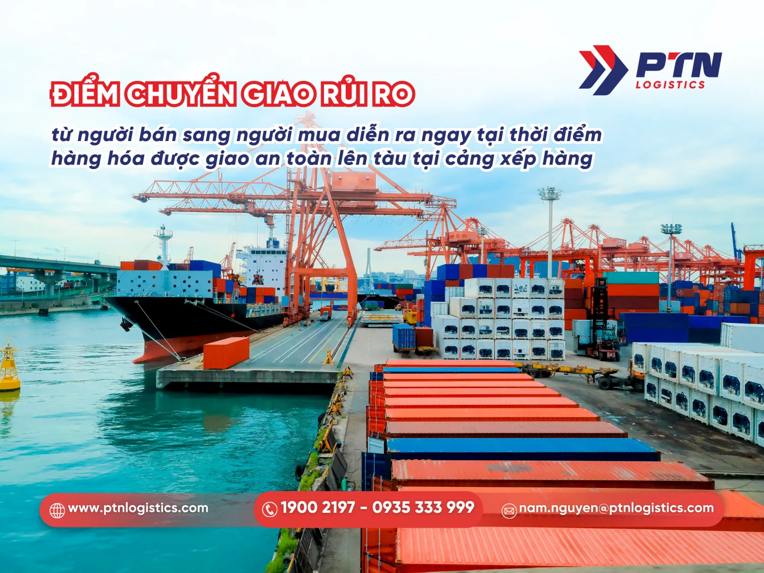 Điểm chuyển giao rủi ro của điều kiện CIF
