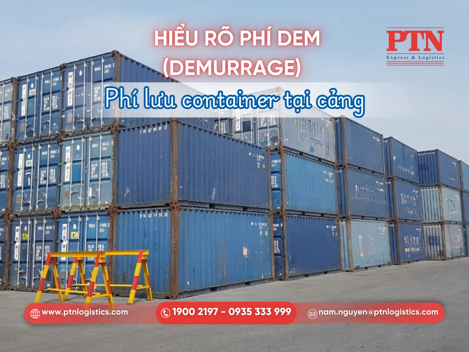 Định nghĩa phí DEM là gì?