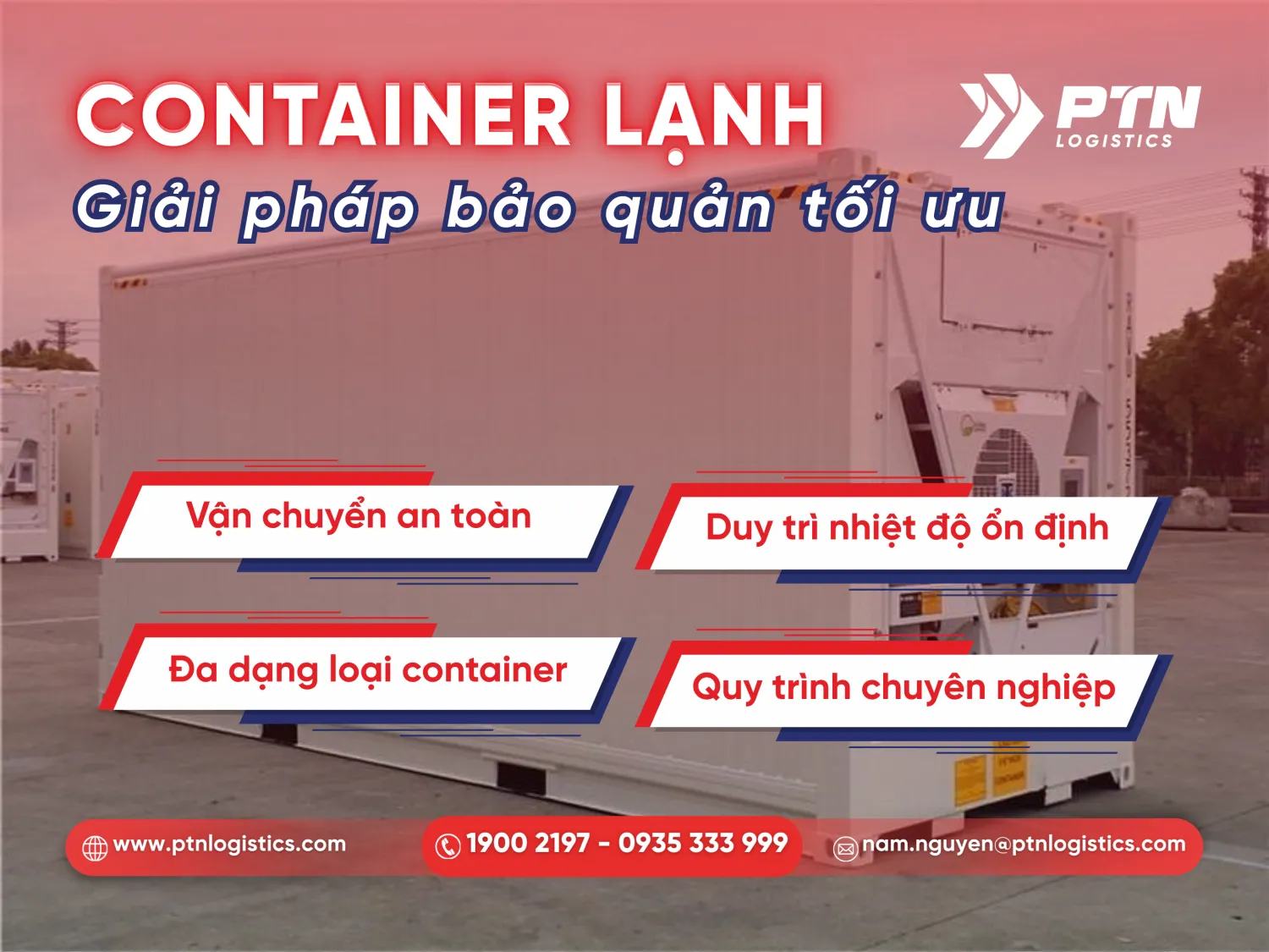 Định nghĩa về container lạnh