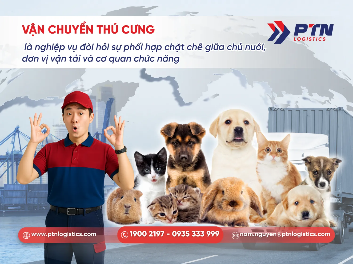 Định nghĩa về vận chuyển thú cưng