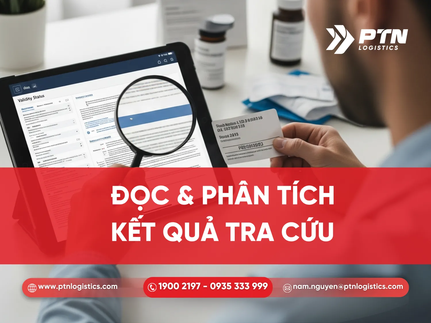 Đọc và phân tích kết quả sau khi tra cứu