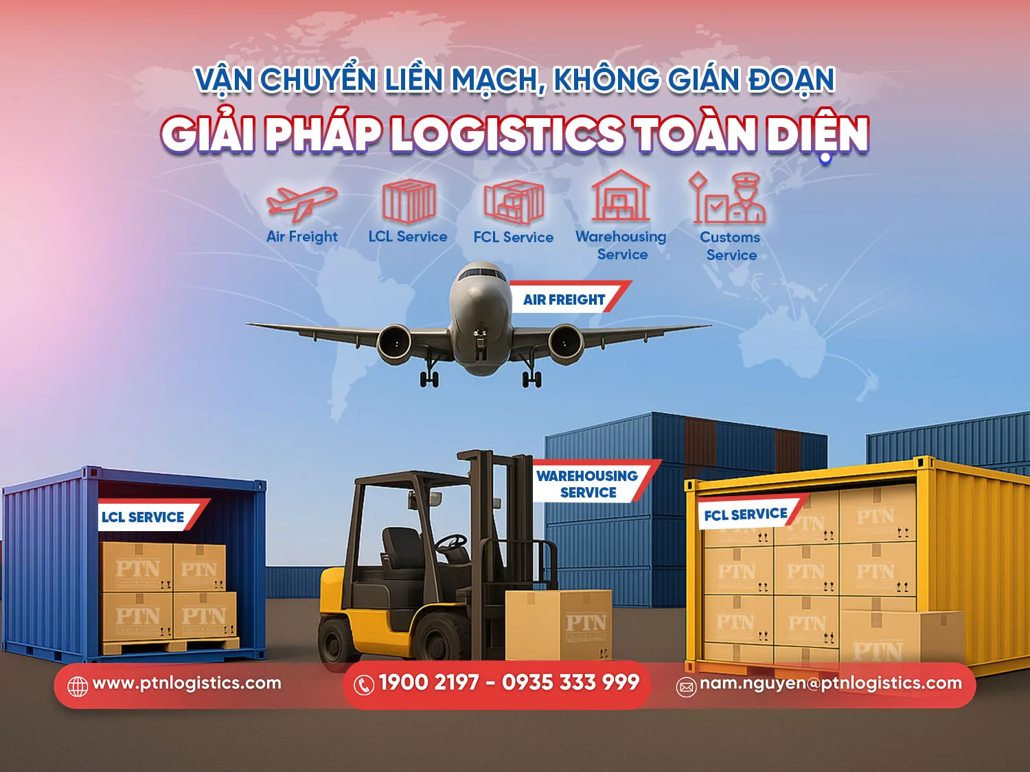 Đối tác của PTN Logistics - Sức mạnh của sự kết nối