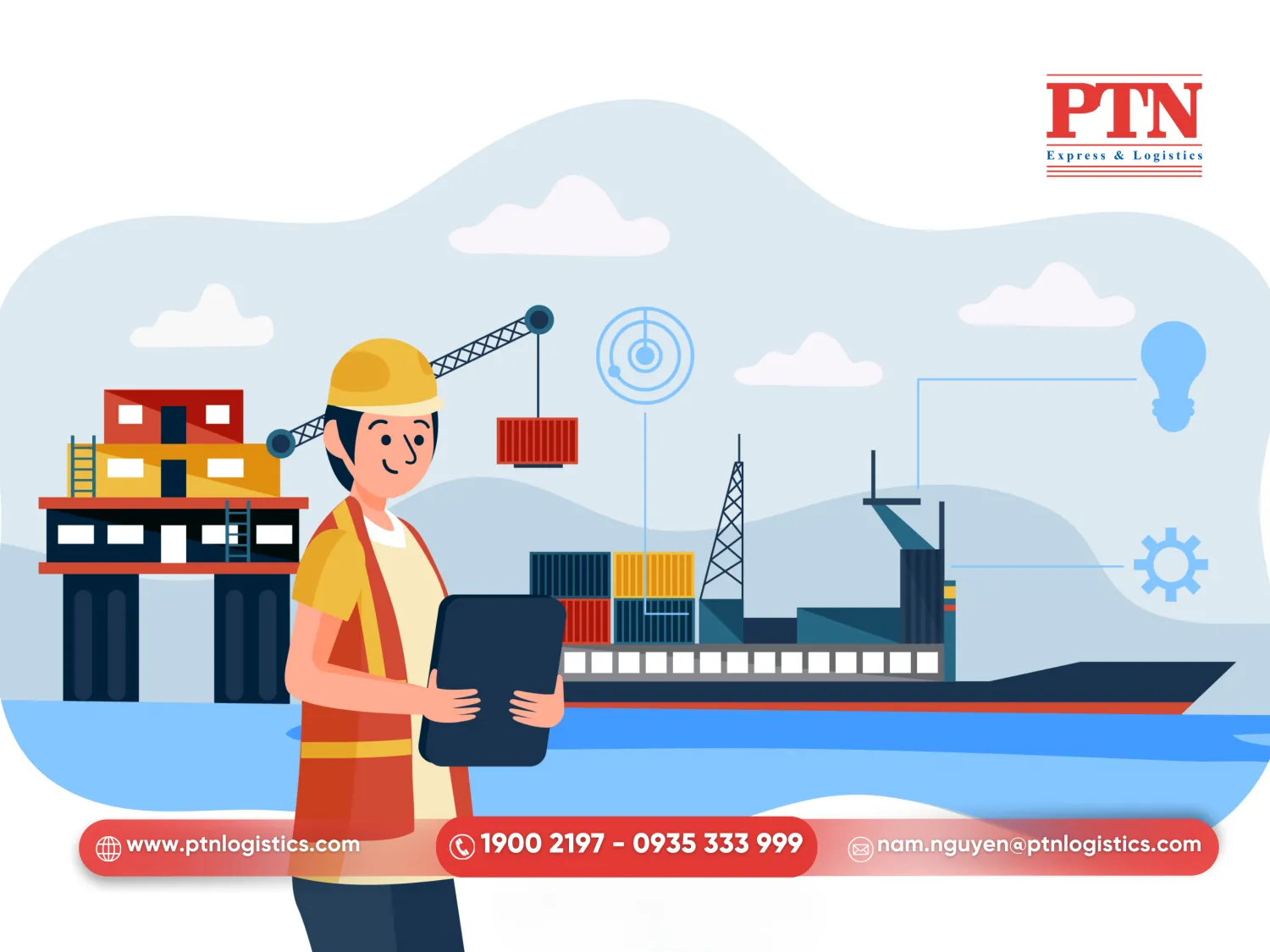 DWT đối với cảng vụ và cơ quan chức năng