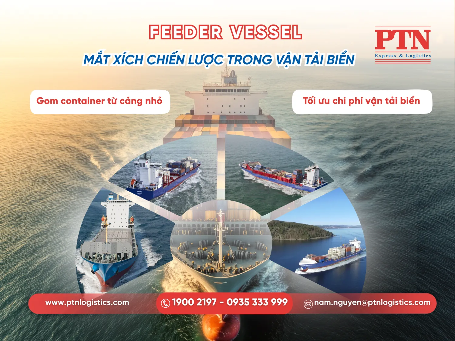 Feeder vessel là gì?