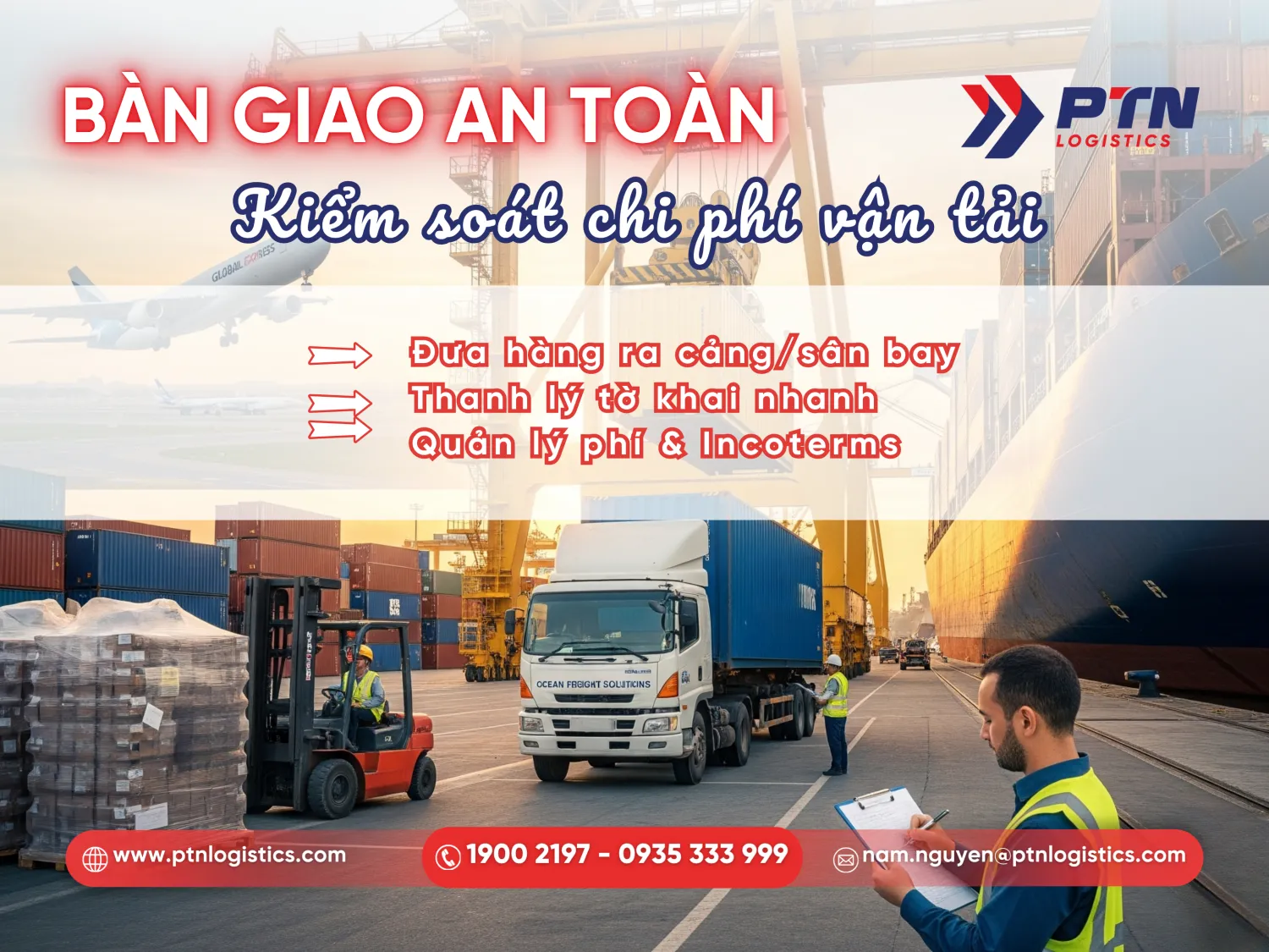 Giao hàng cho hãng vận tải