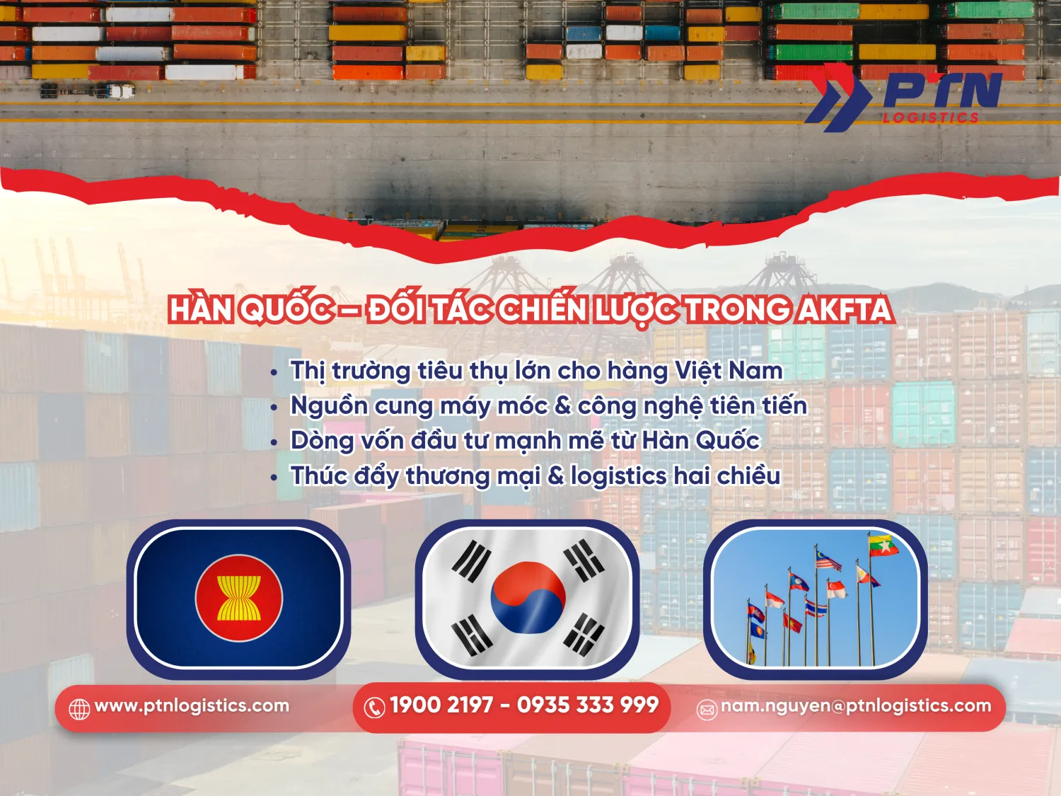 Hàn Quốc là đối tác chiến lược trong AKFTA