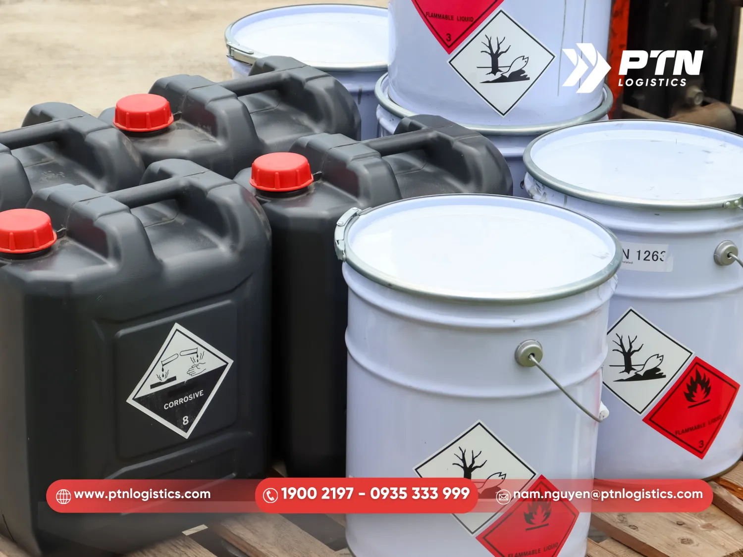 Hàng hóa là chất lỏng dễ cháy