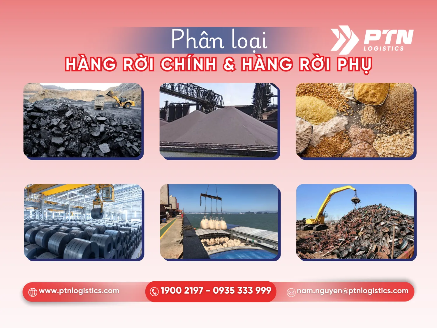 Hàng rời chính và hàng rời phụ là gì