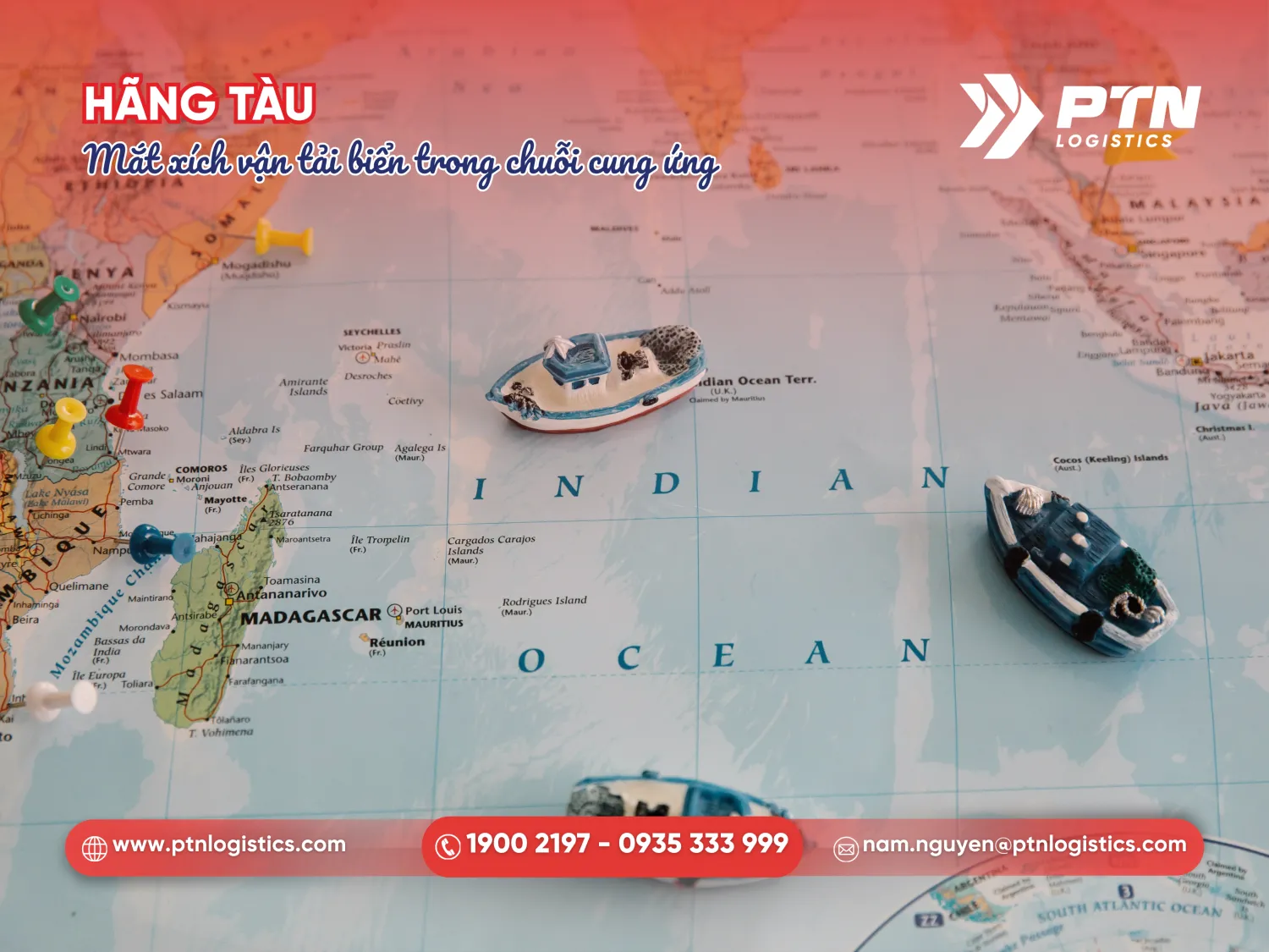 Hãng tàu là mắt xích vận tải biển trong chuỗi cung ứng