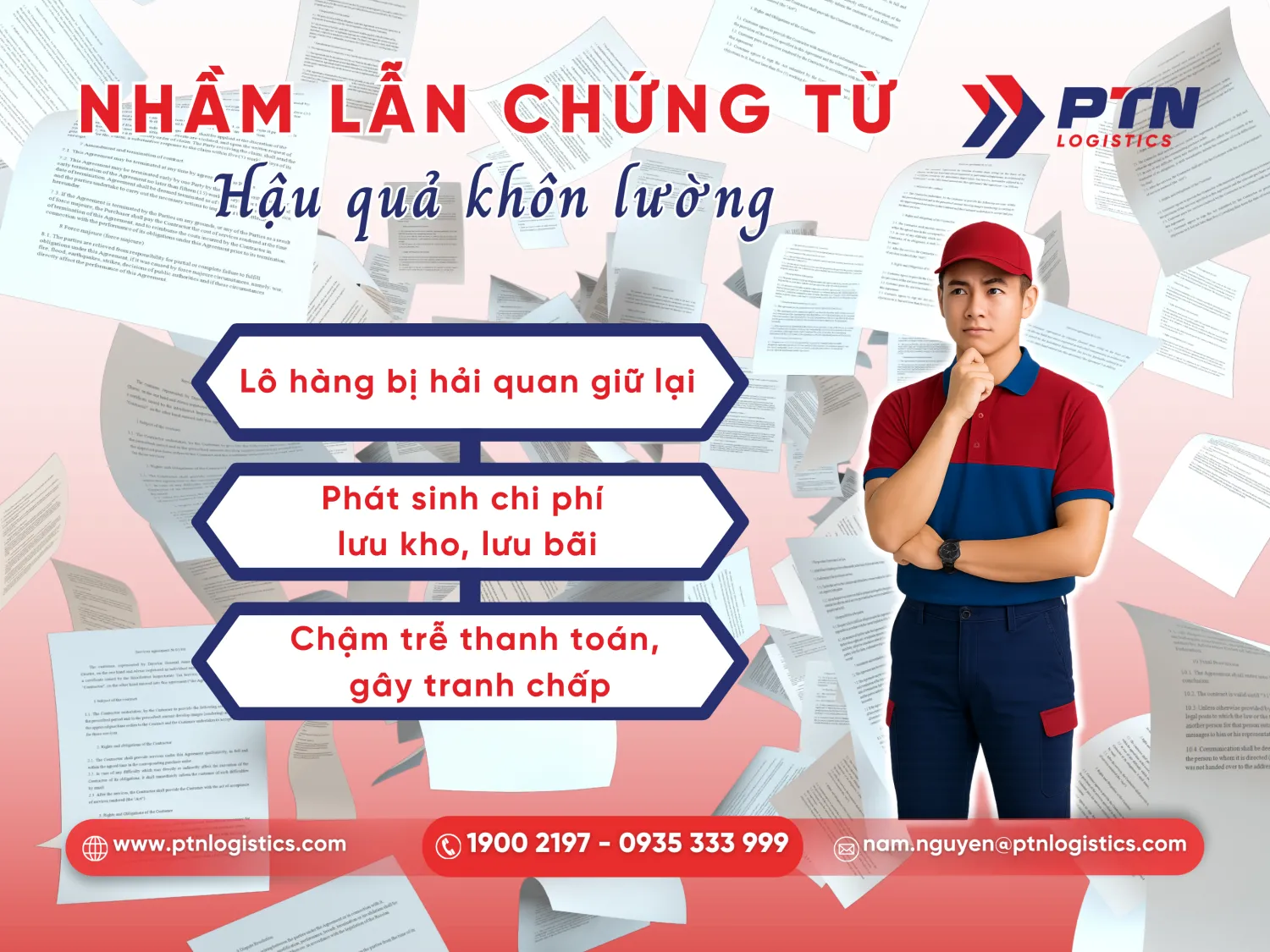 Hậu quả khi nhầm lẫn các chứng từ