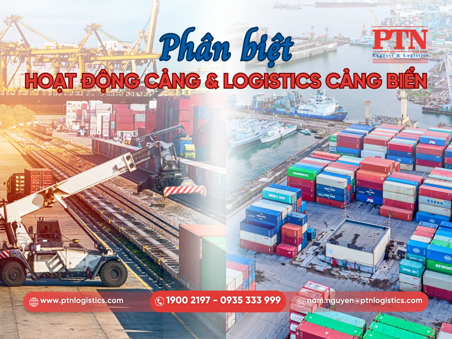 Hoạt động cảng và logistics cảng biển