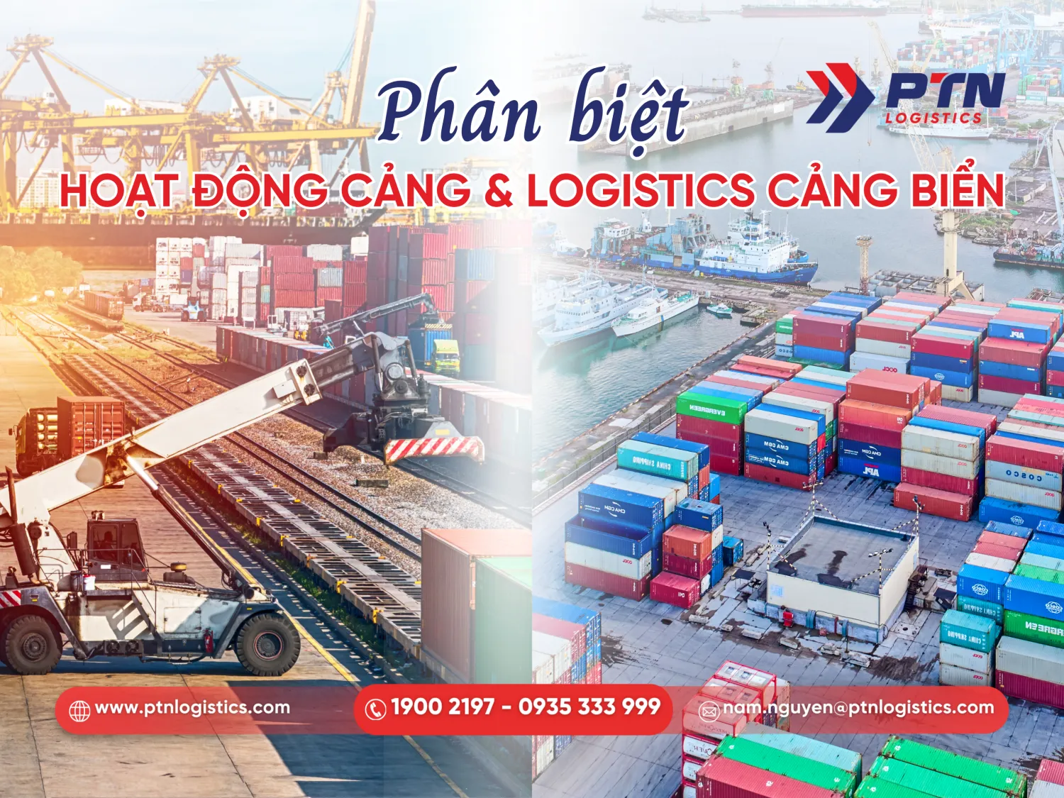 Hoạt động ở cảng và logistics cảng biển