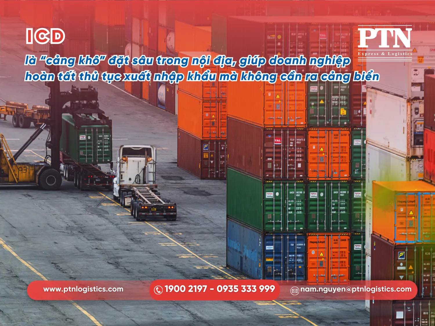 Inland container depot