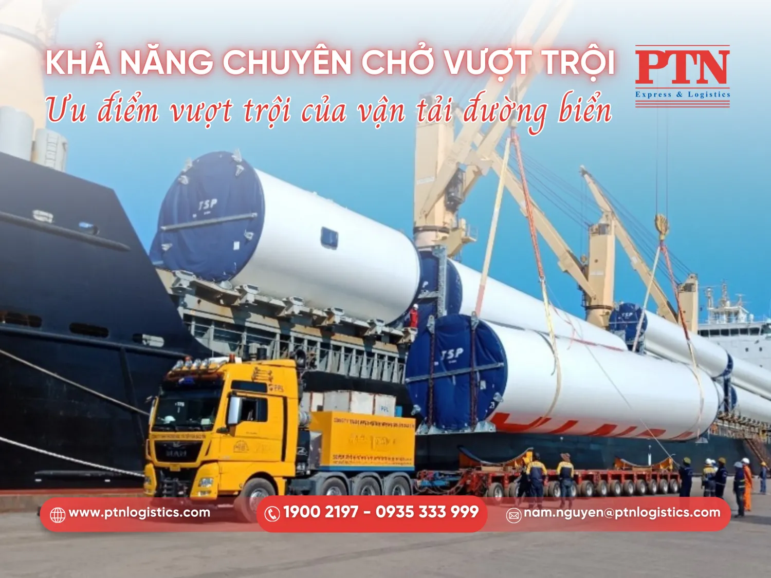 Khả năng vận chuyển hàng hóa vượt trội