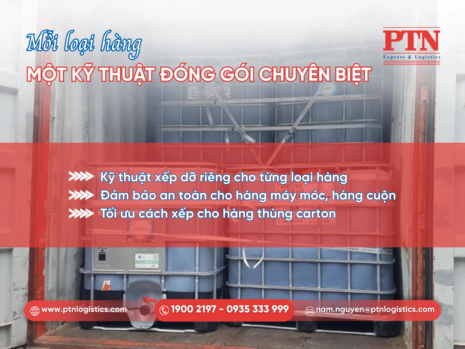 Kỹ thuật xếp hàng cho hàng hóa khác nhau