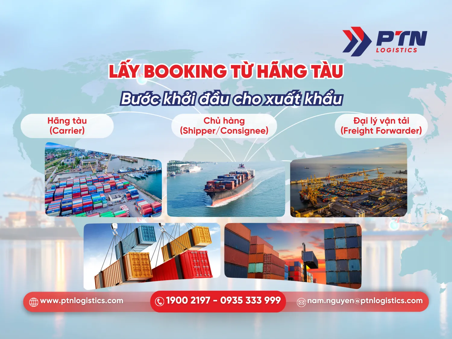 Lấy booking từ hãng tàu: Bước khởi đầu cho xuất khẩu