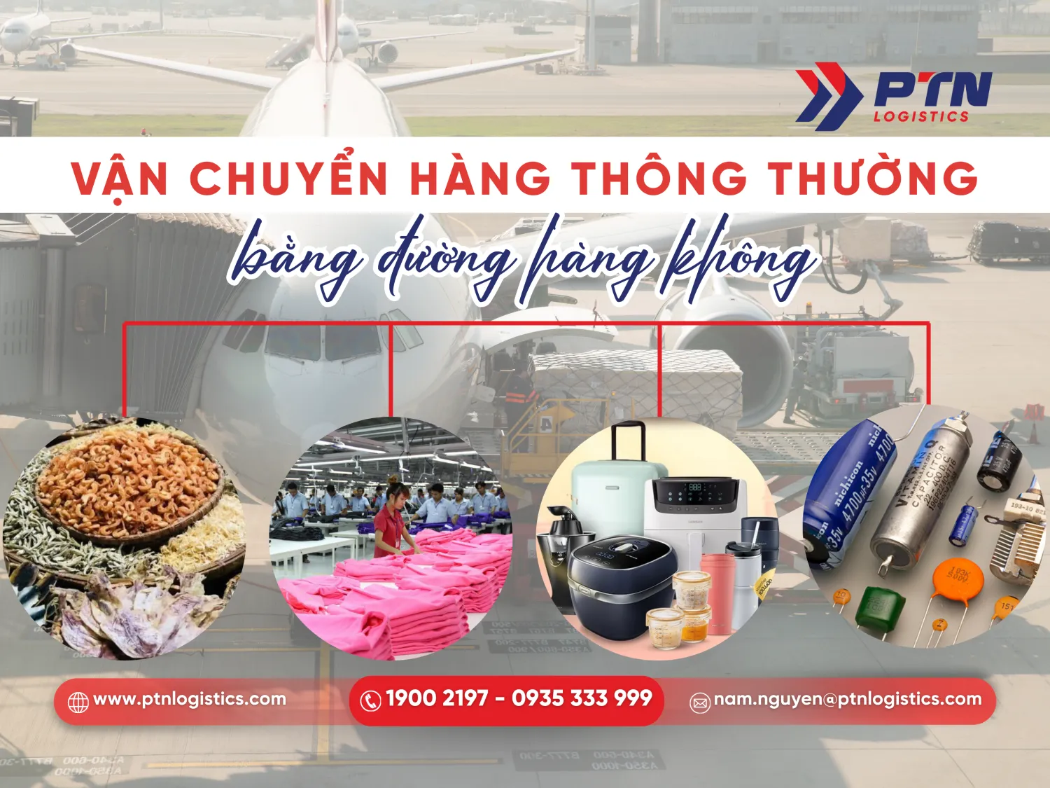Loại hàng thông thường vận chuyển bằng đường hàng không