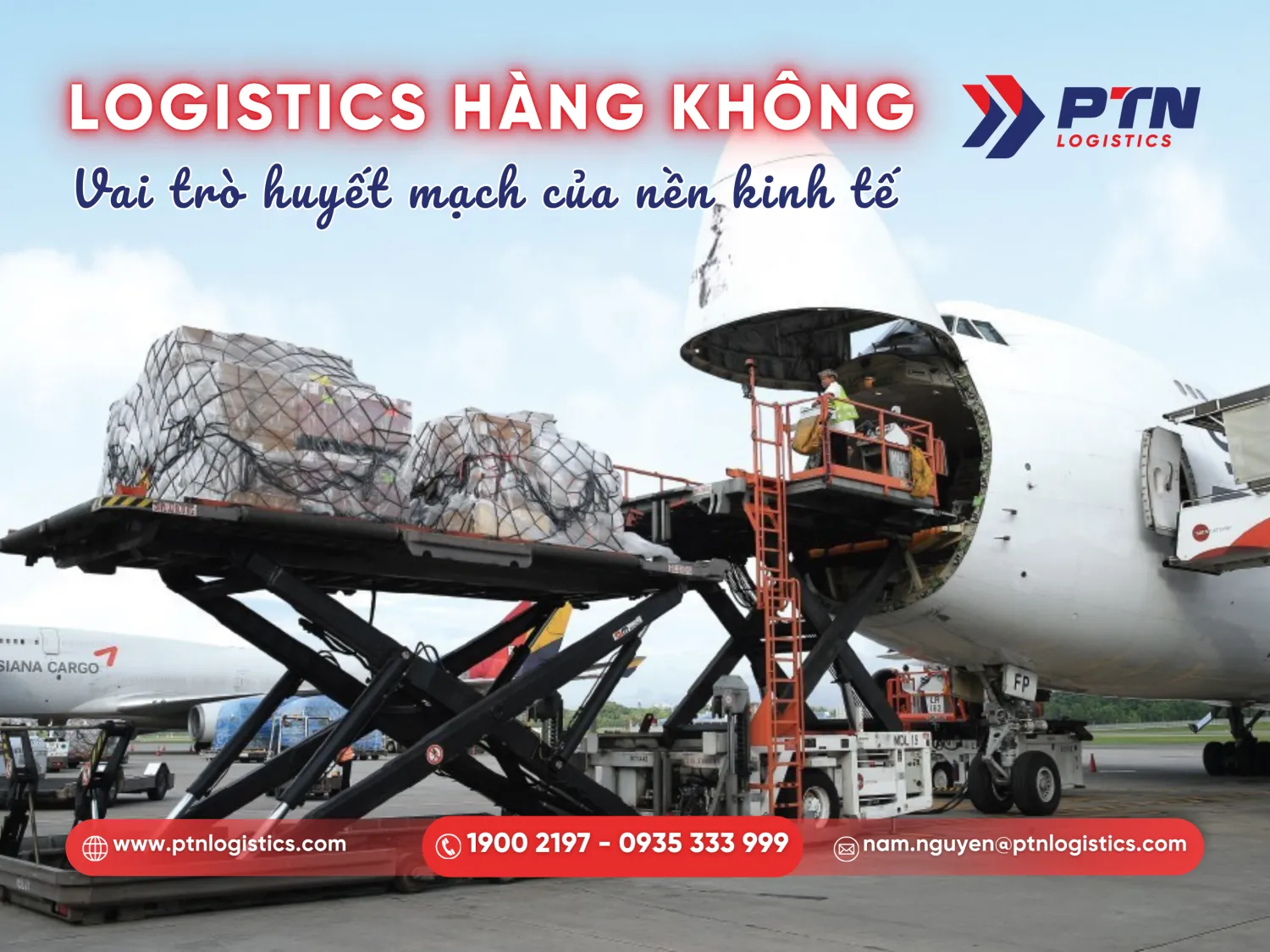 Logistics hàng không đóng góp vào GDP