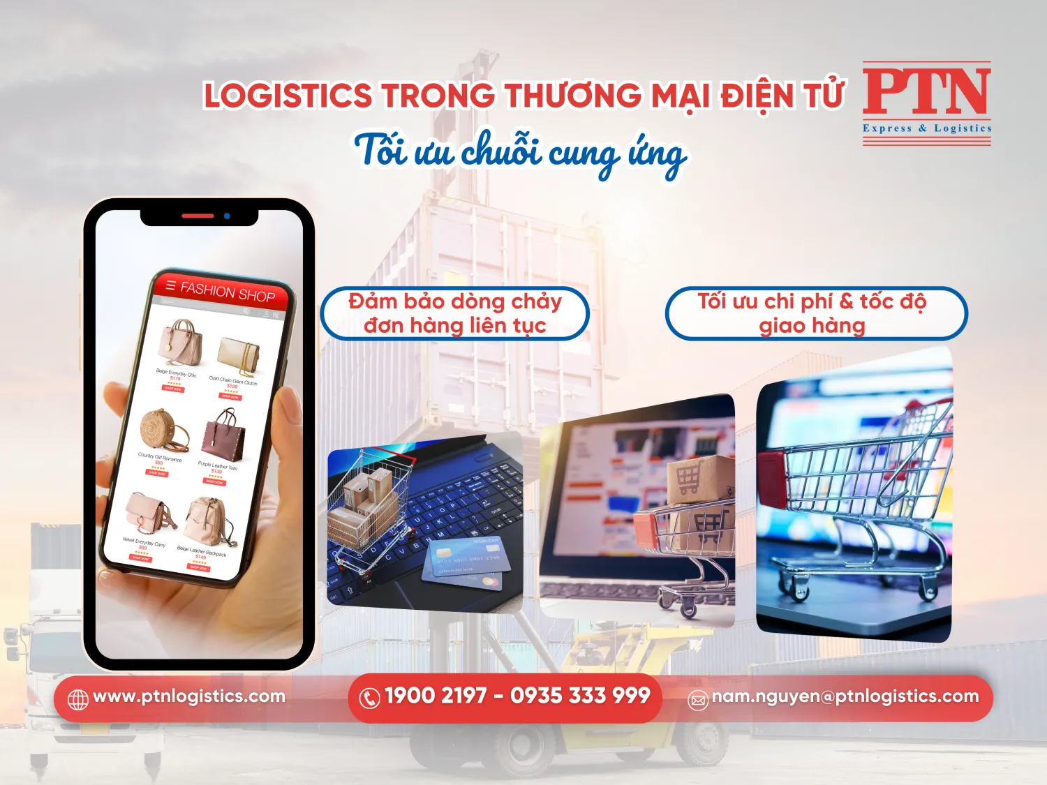 Logistics trong thương mại điện tử