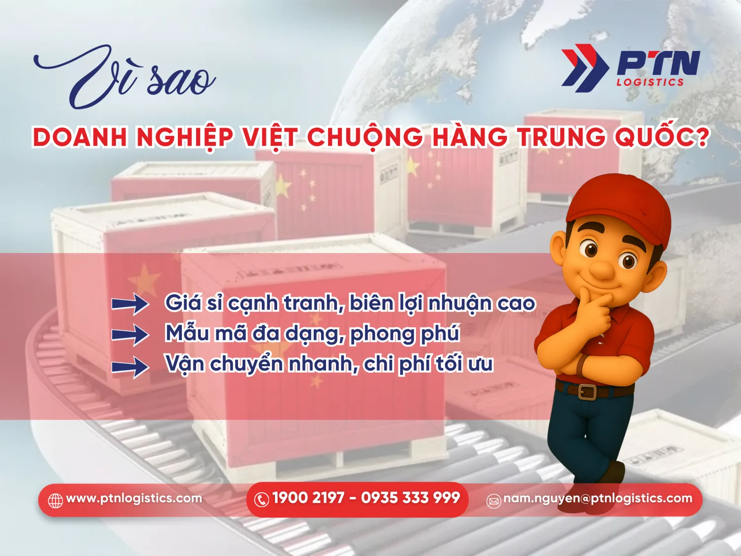 Lợi thế khi nhập nguồn hàng từ Trung Quốc