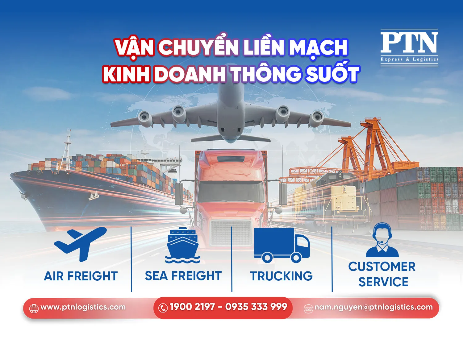 Lựa chọn hình thức vận chuyển hàng sang Trung Quốc phù hợp