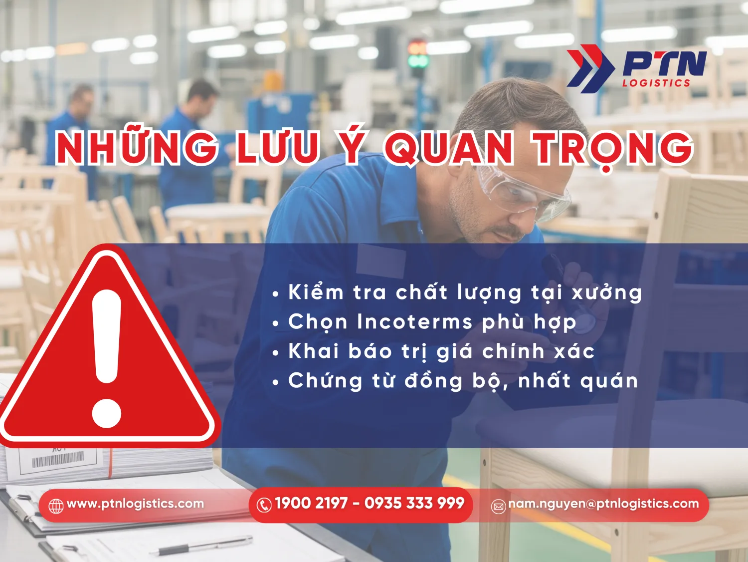 Lưu ý quan trọng khi nhập khẩu ghế ăn