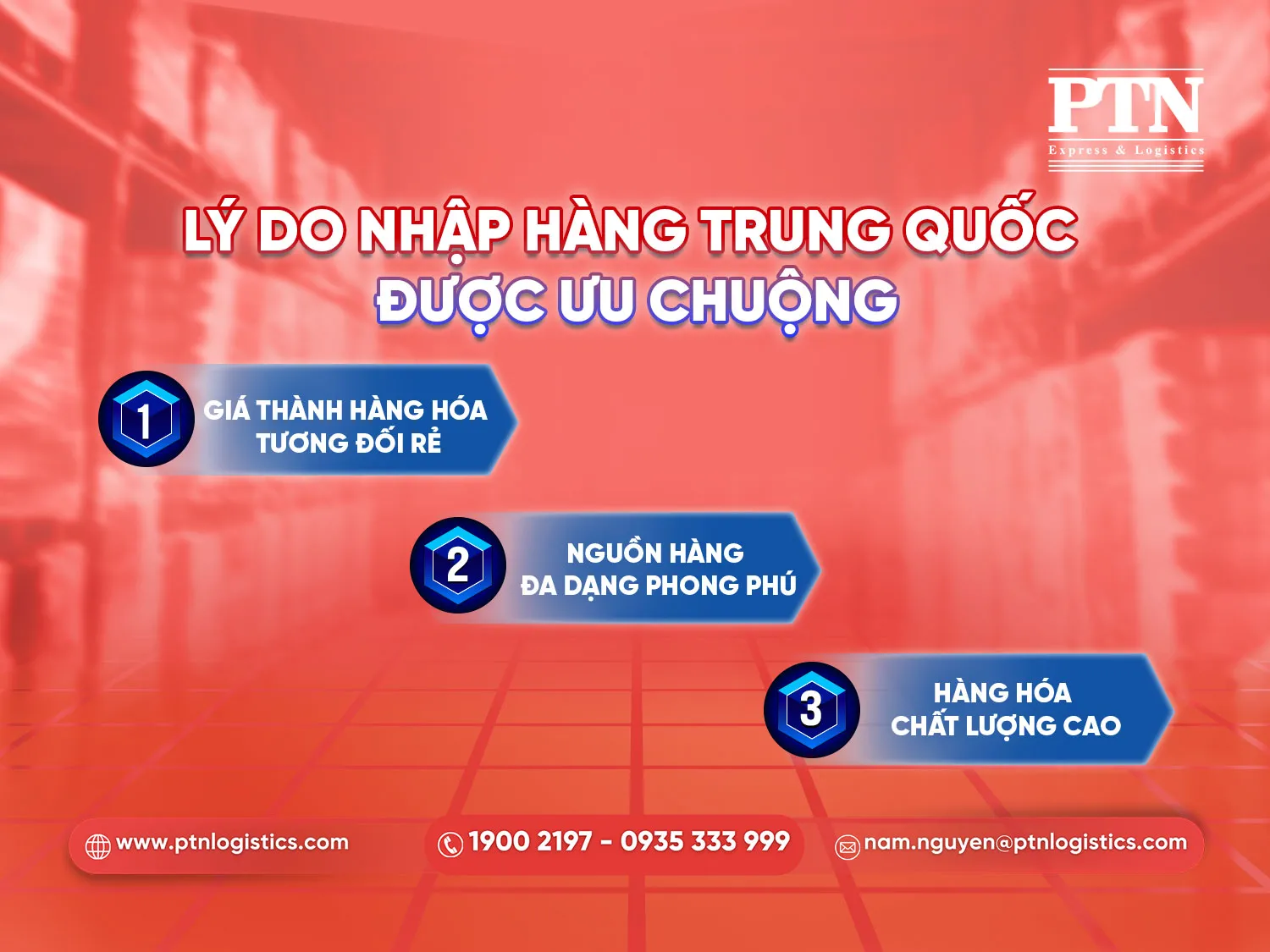 Lý do nhập hàng Trung Quốc được ưu chuộng