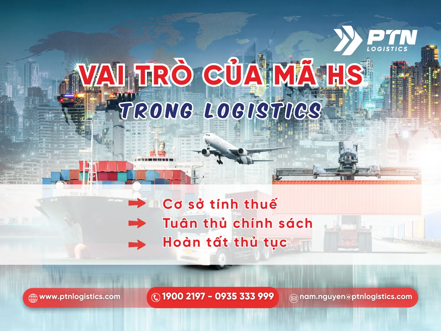 Mã HS có vai trò quan trọng trong logistics