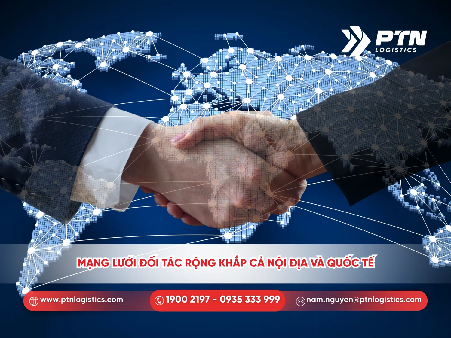 Mạng lưới đối tác rộng khắp cả trong nội địa và quốc tế