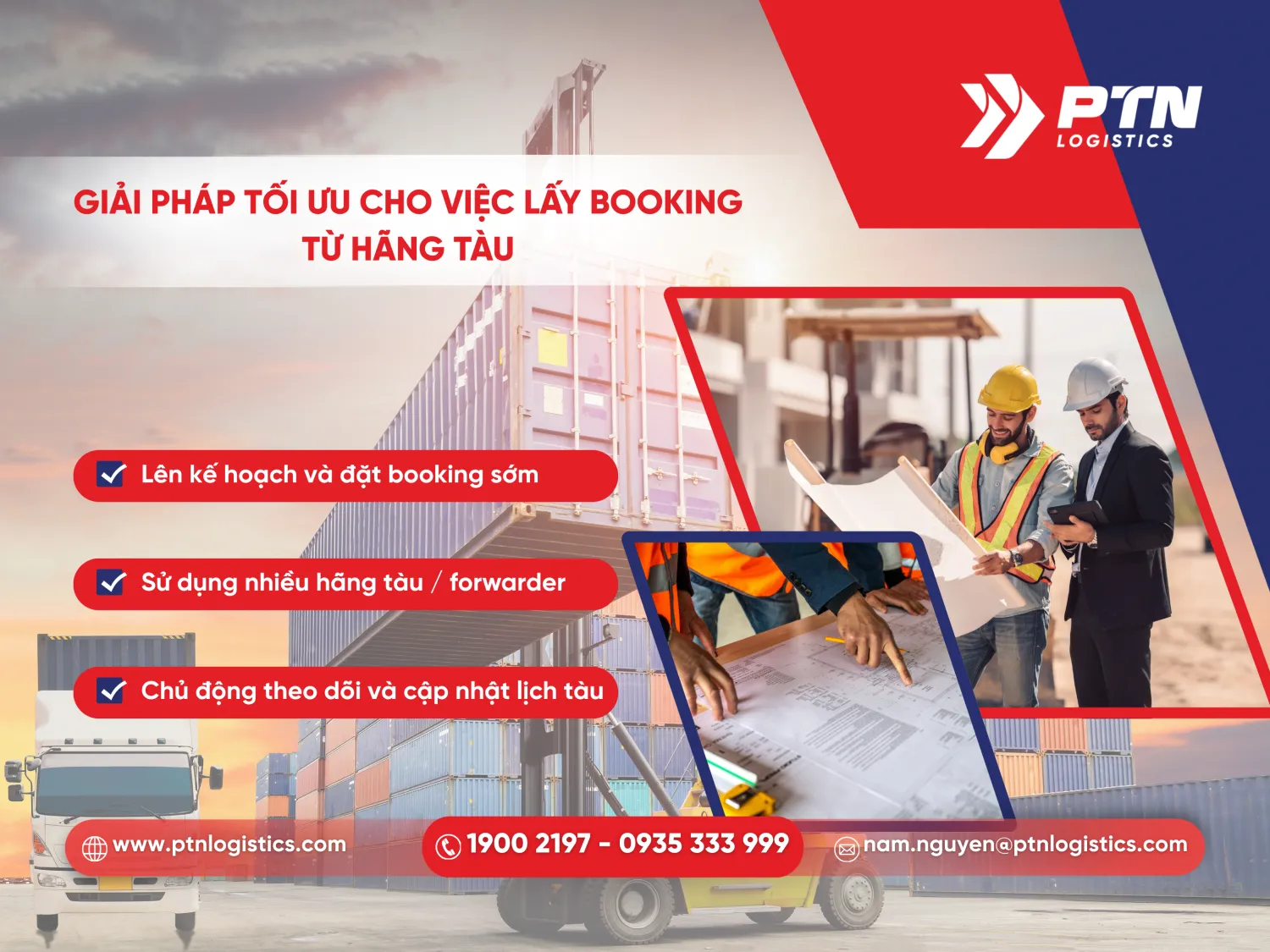 Một giải pháp tối ưu cho việc lấy booking từ hãng tàu