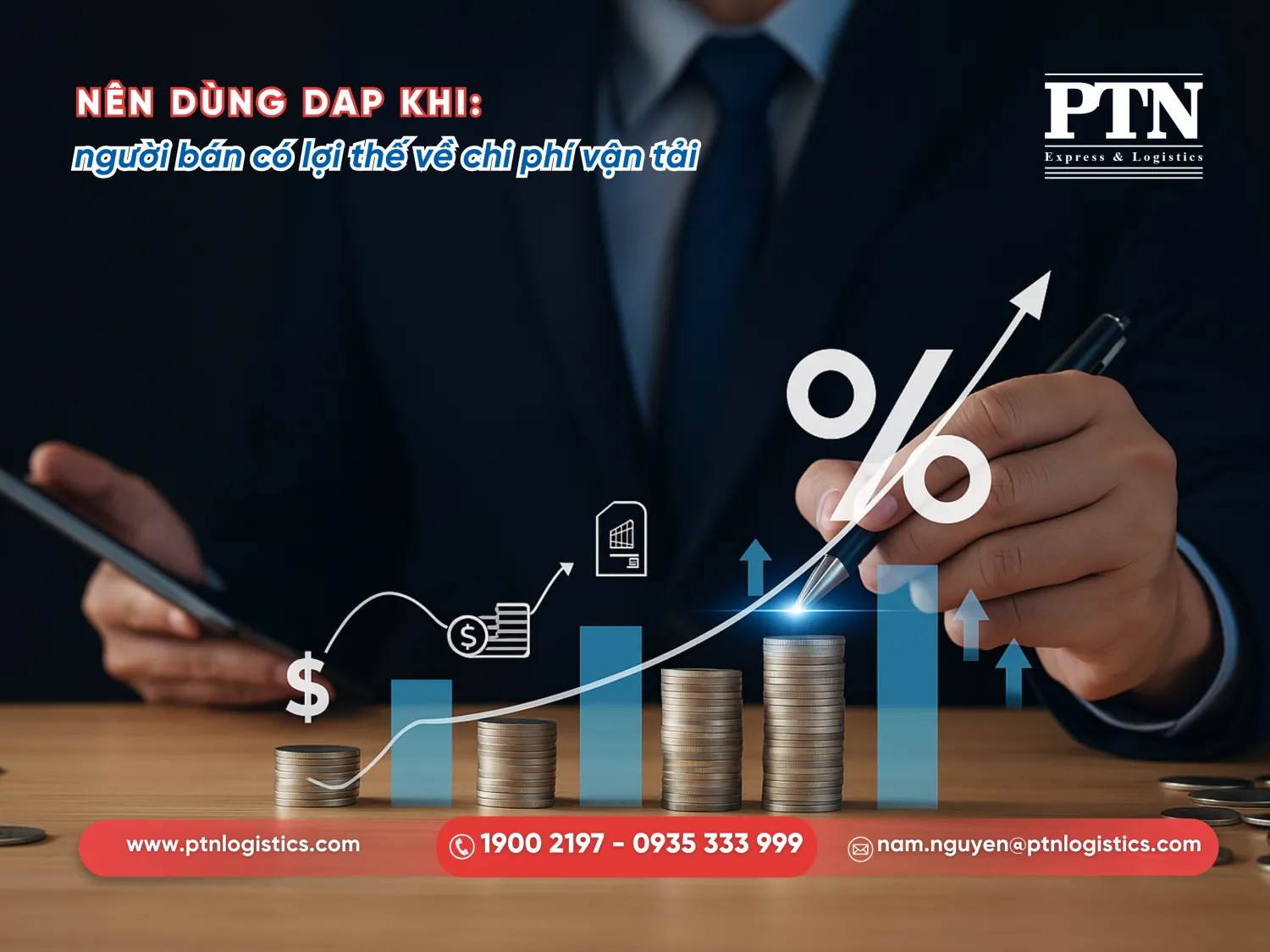 Nên dùng DAP khi người bán có lợi thế về chi phí vận tải