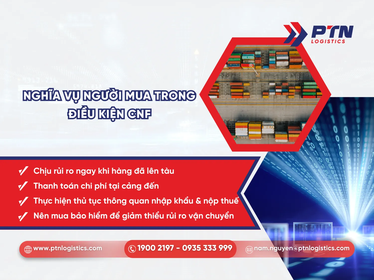 Nghĩa vụ của người mua trong điều kiện CNF