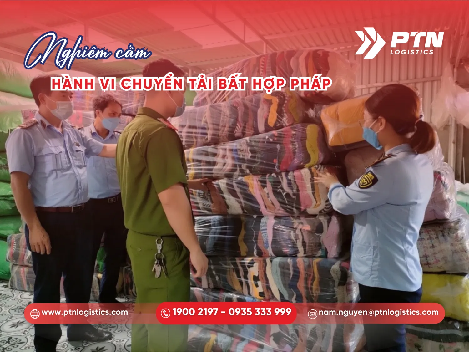 Nghiêm cấm các hành vi chuyên tải bất hợp pháp
