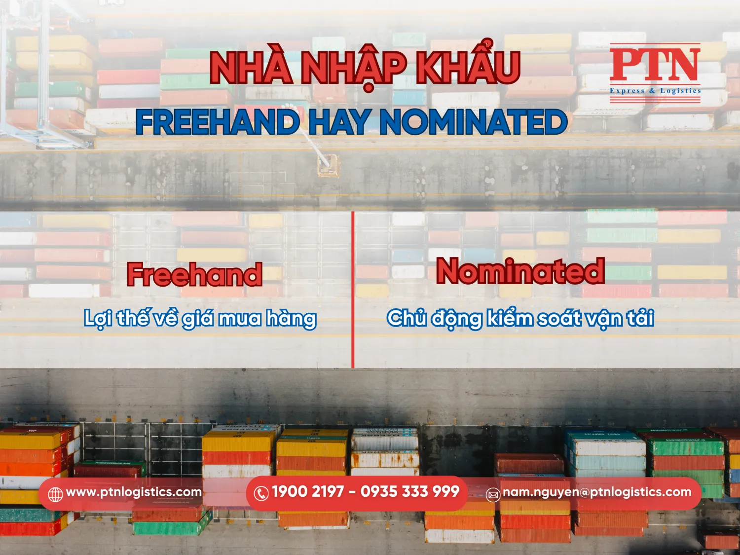 Nhà nhập khẩu nên lựa chọn gì?