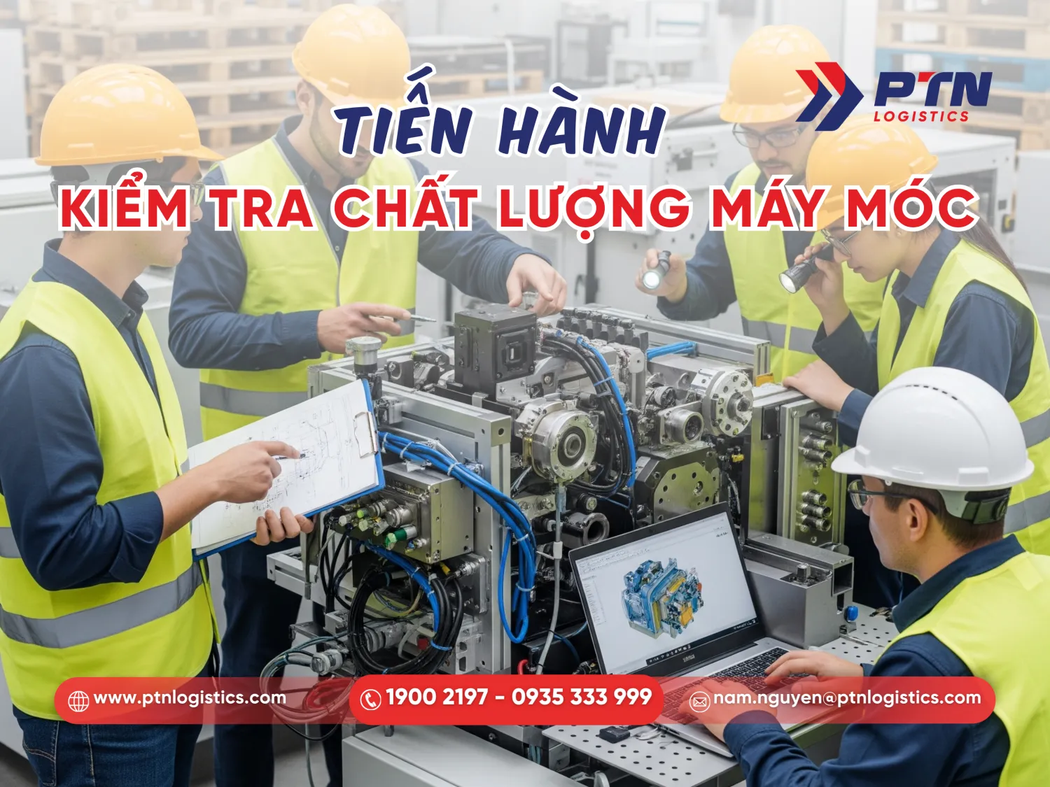 Nhận hàng và kiểm tra chất lượng