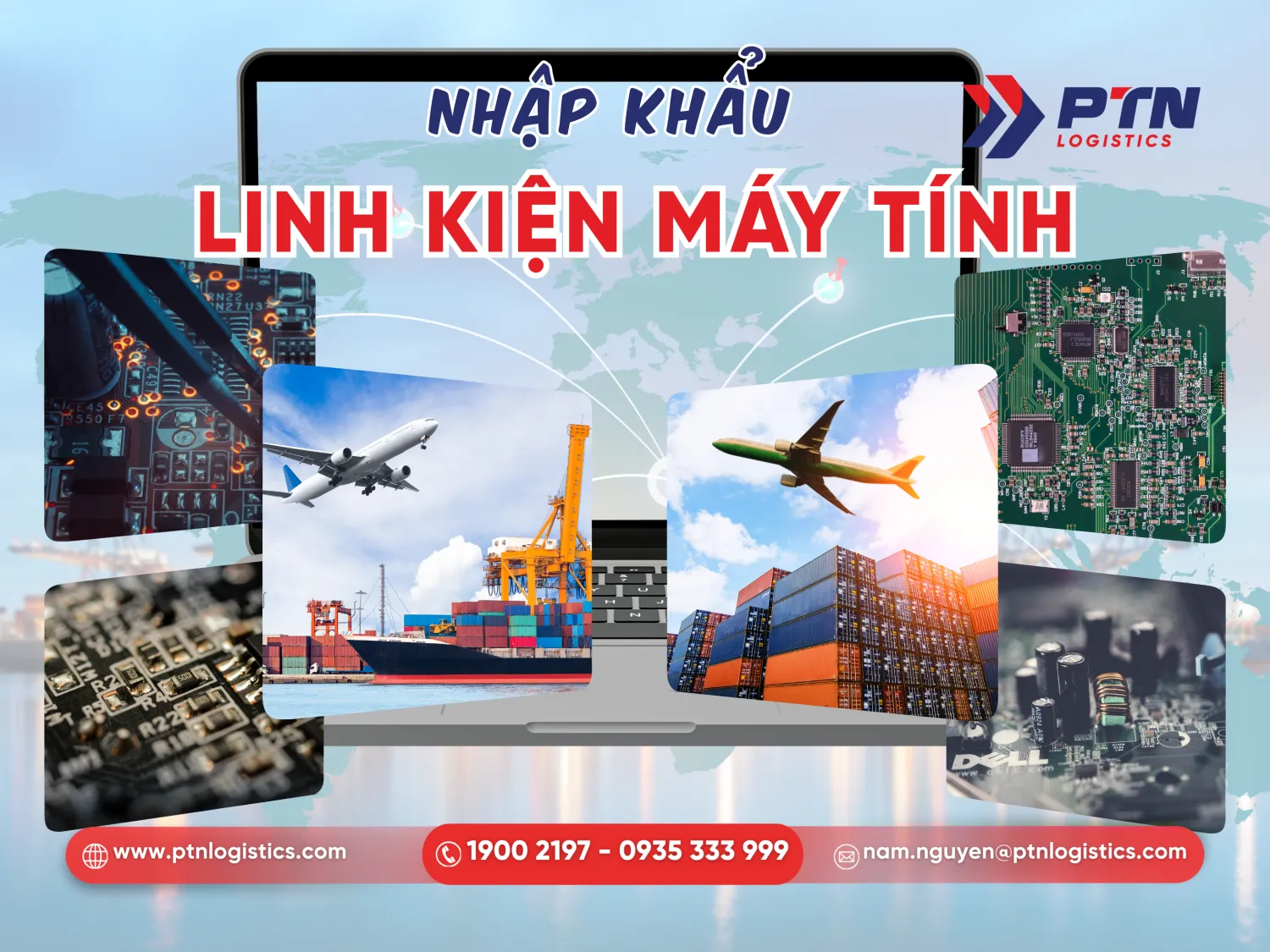 Nhập khẩu linh kiện máy tính