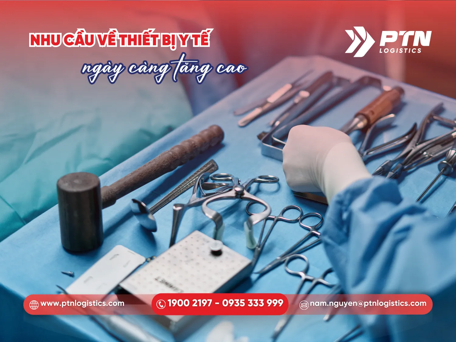 Nhu cầu về thiết bị y tế ngày càng tăng cao