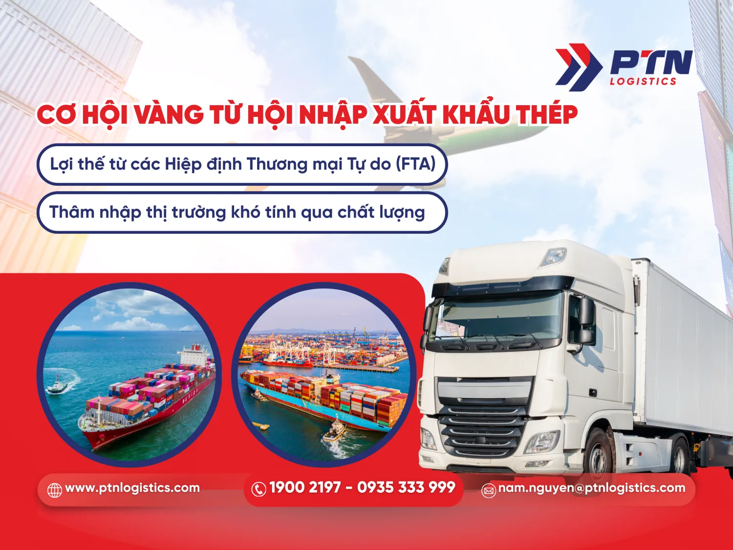 Những cơ hội vàng từ hội nhập xuất khẩu thép