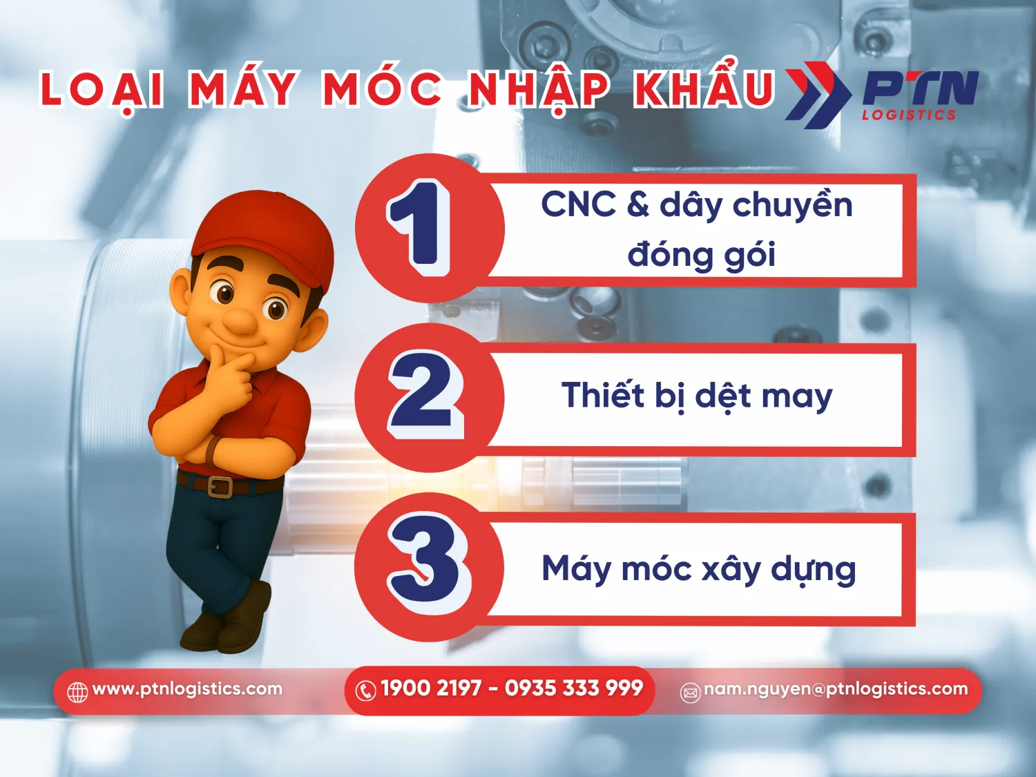 Những loại máy móc mà Việt Nam thường nhập khẩu