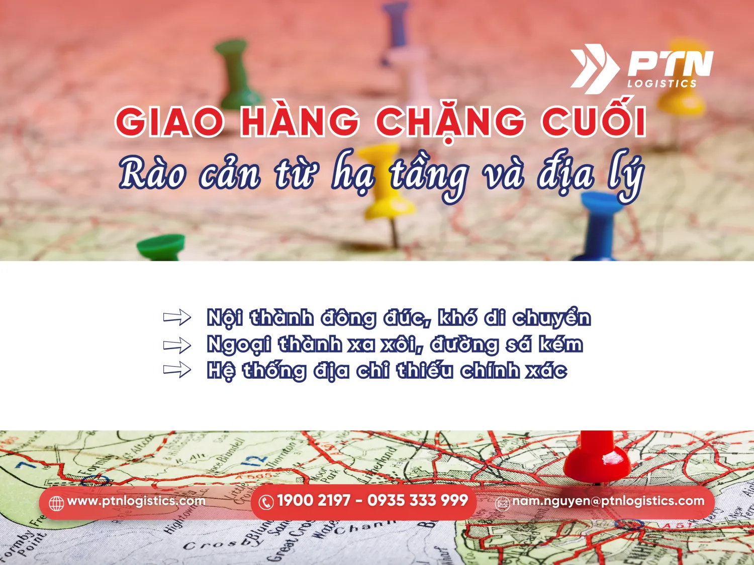 Những nhược điểm về hạ tầng và địa lý