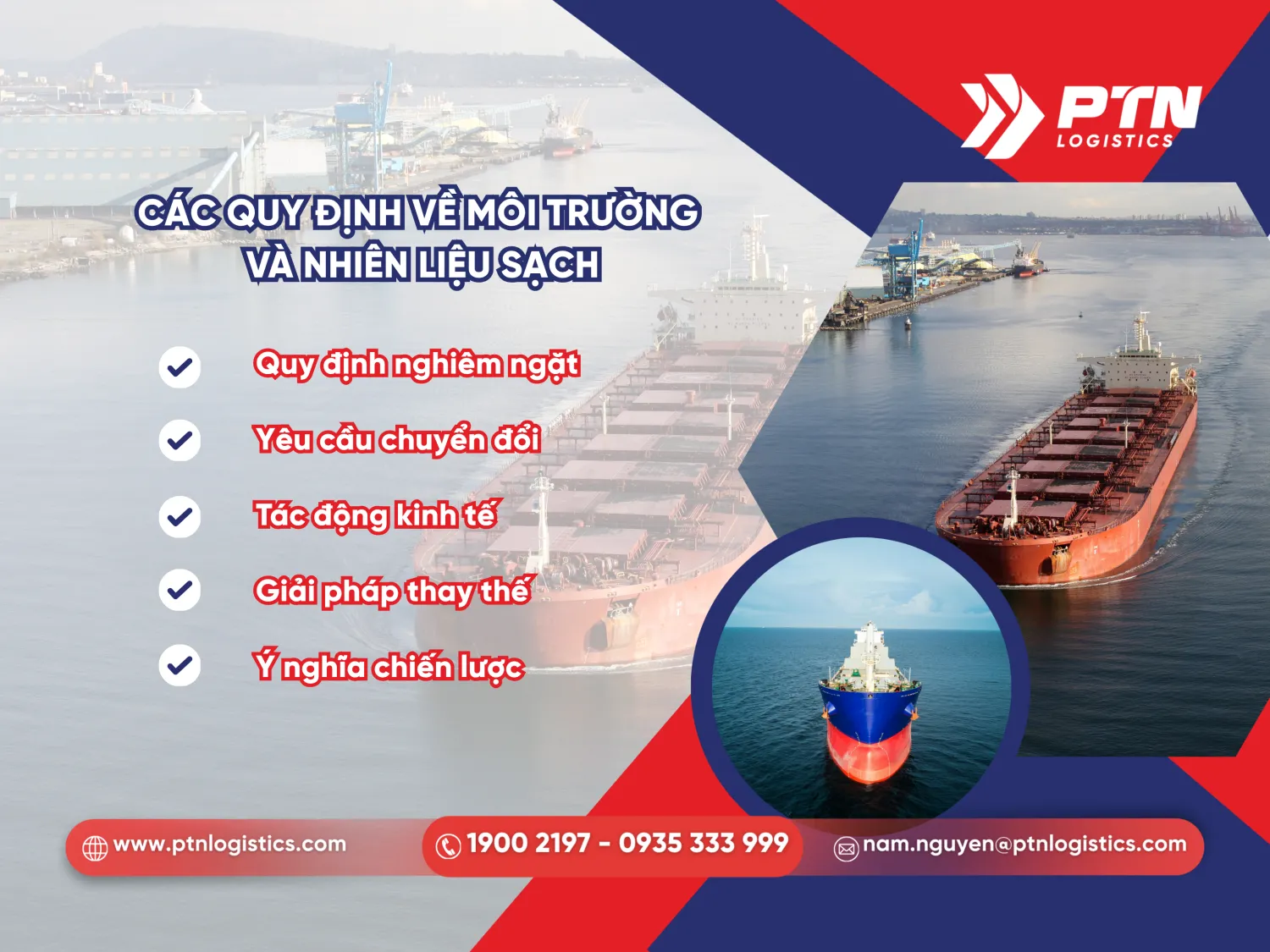 Những quy định về môi trường và nhiên liệu sạch