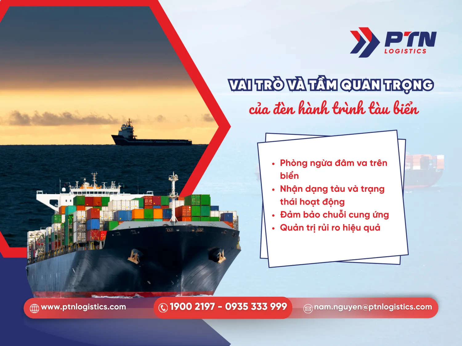 Những vai trò và tầm quan trọng của đèn hành trình tàu biển