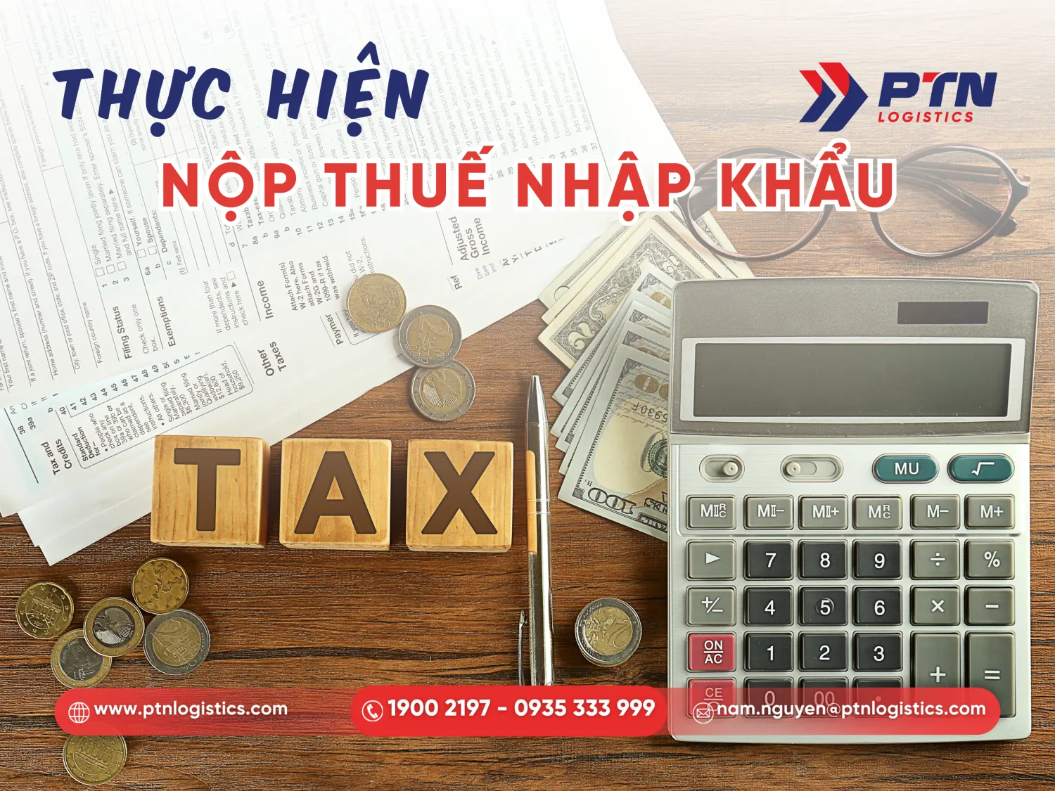 Nộp thuế nhập khẩu theo quy định