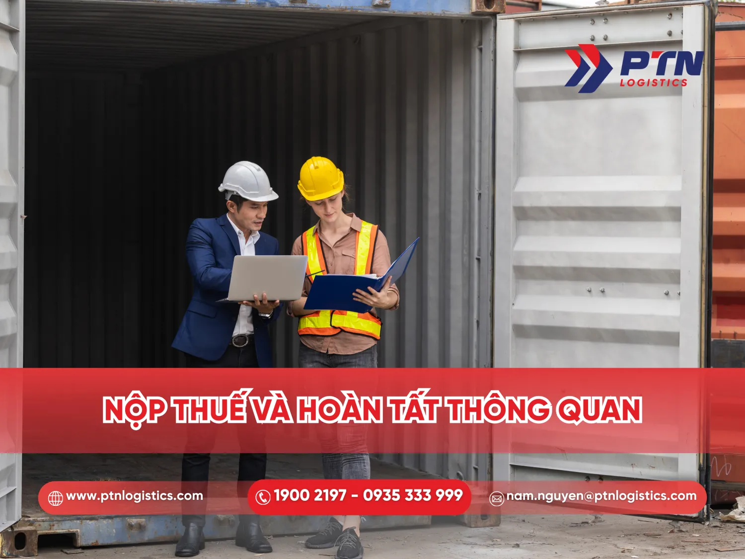 Nộp thuế và hoàn tất thủ tục thông quan