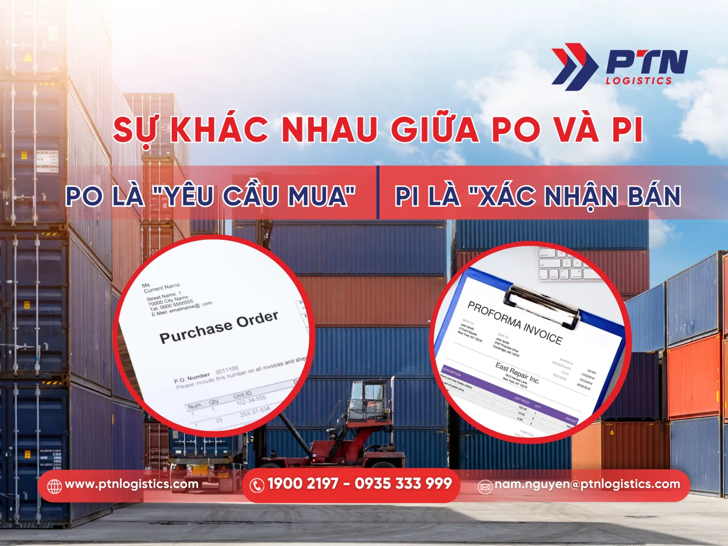 Phân biệt giữa PO với PI