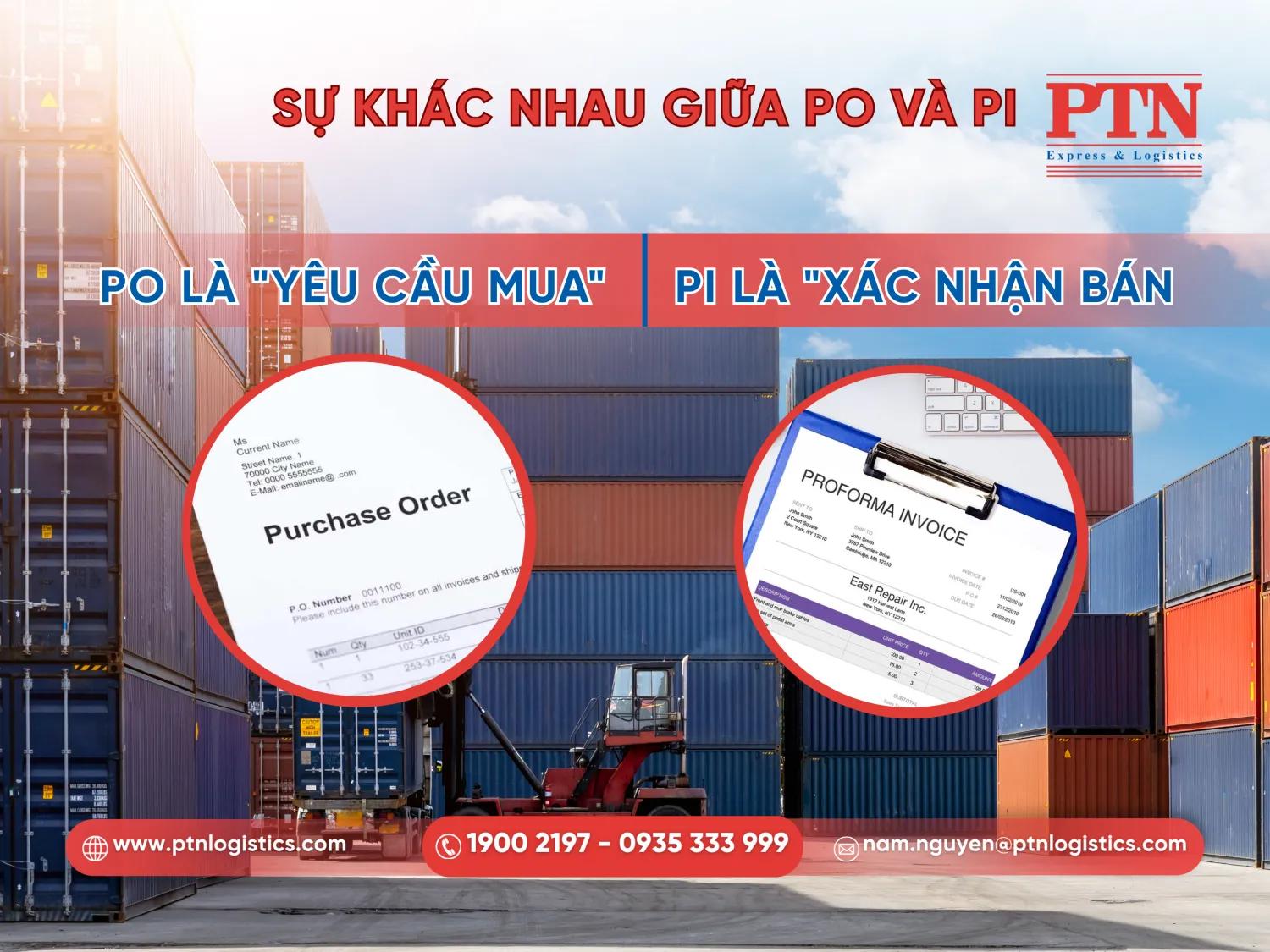 Phân biệt PO với PI