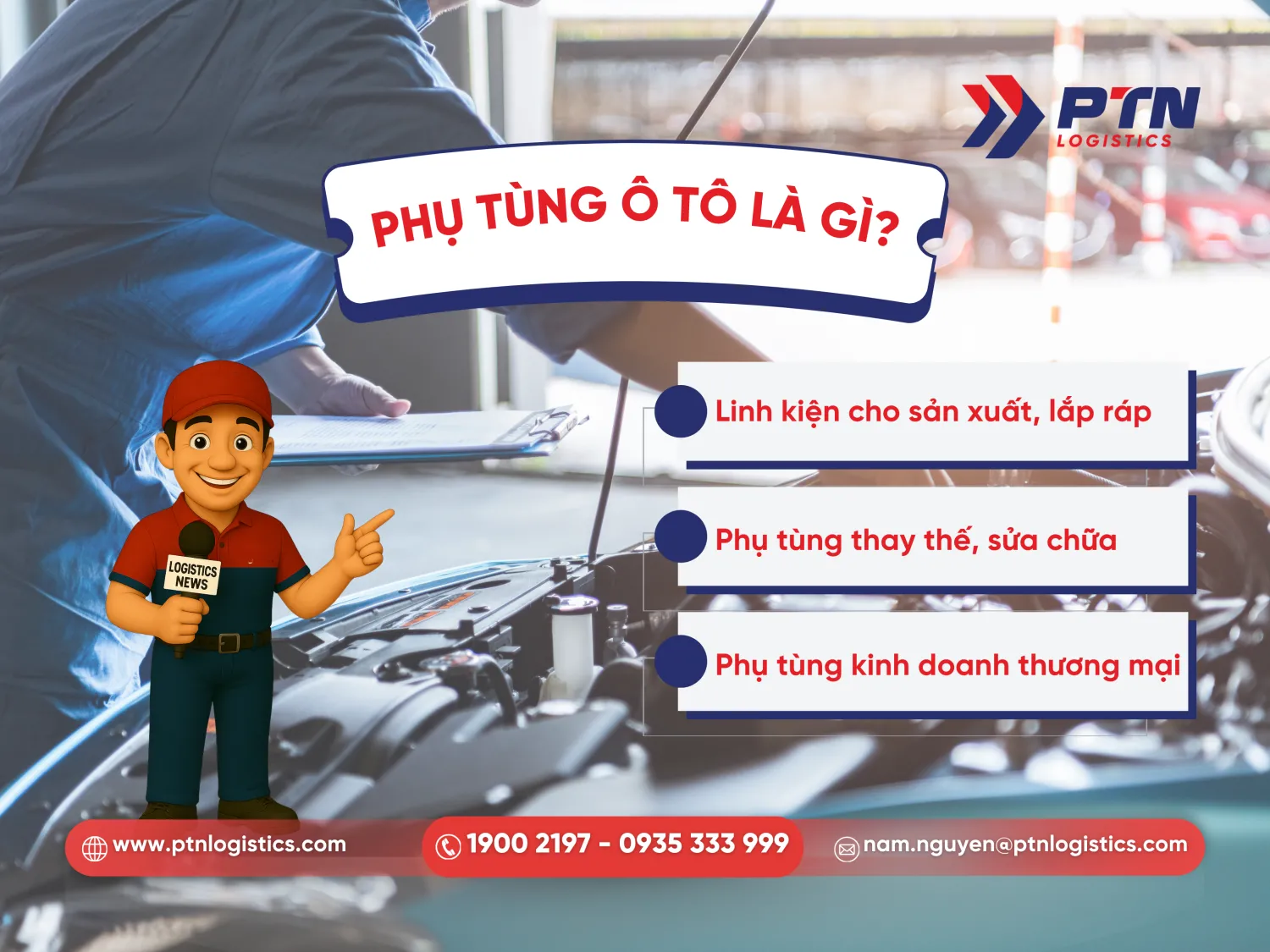 Phụ tùng ô tô là như thế nào?