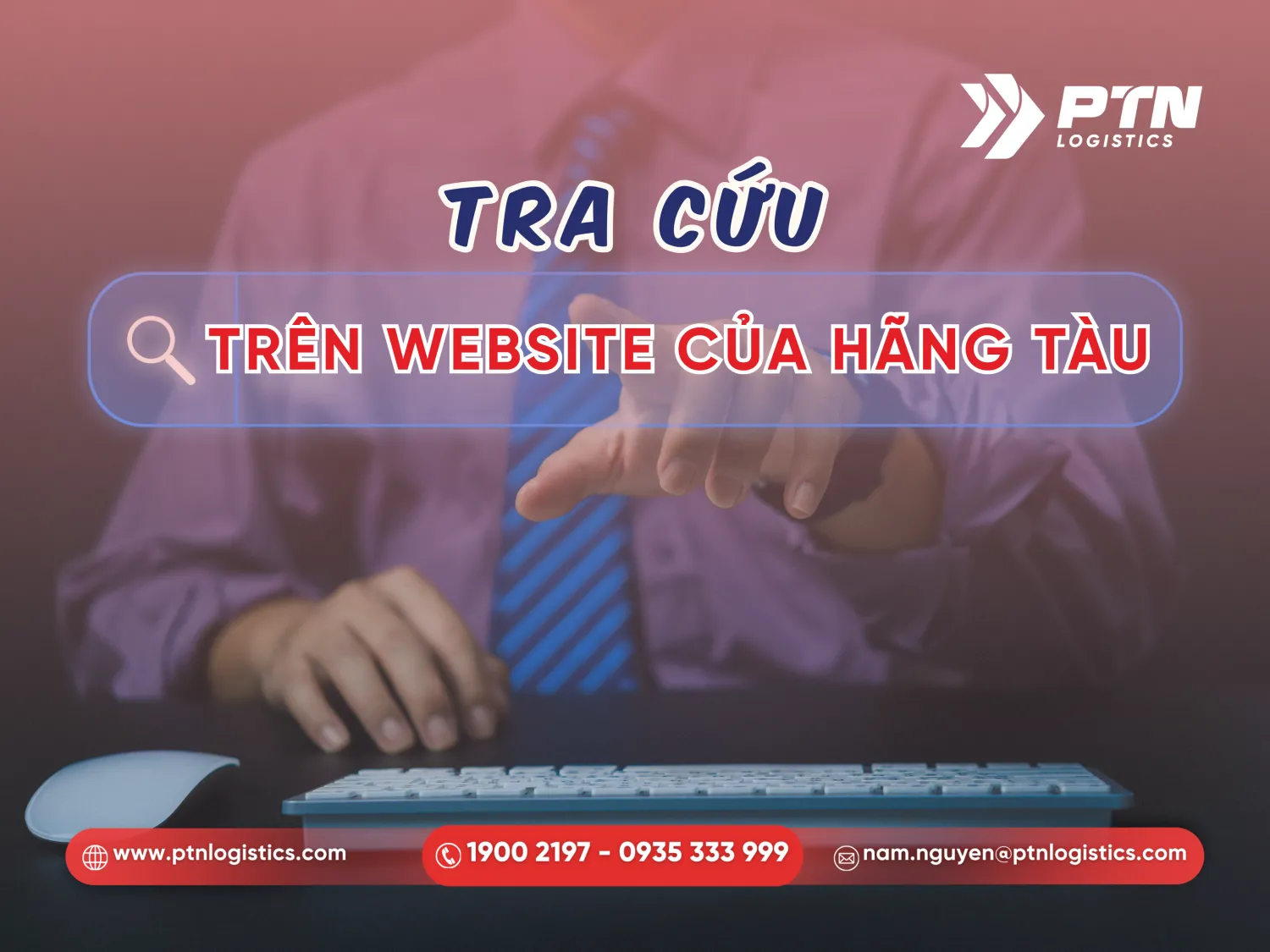 Phương pháp tra cứu trực tiếp trên website của hãng tàu